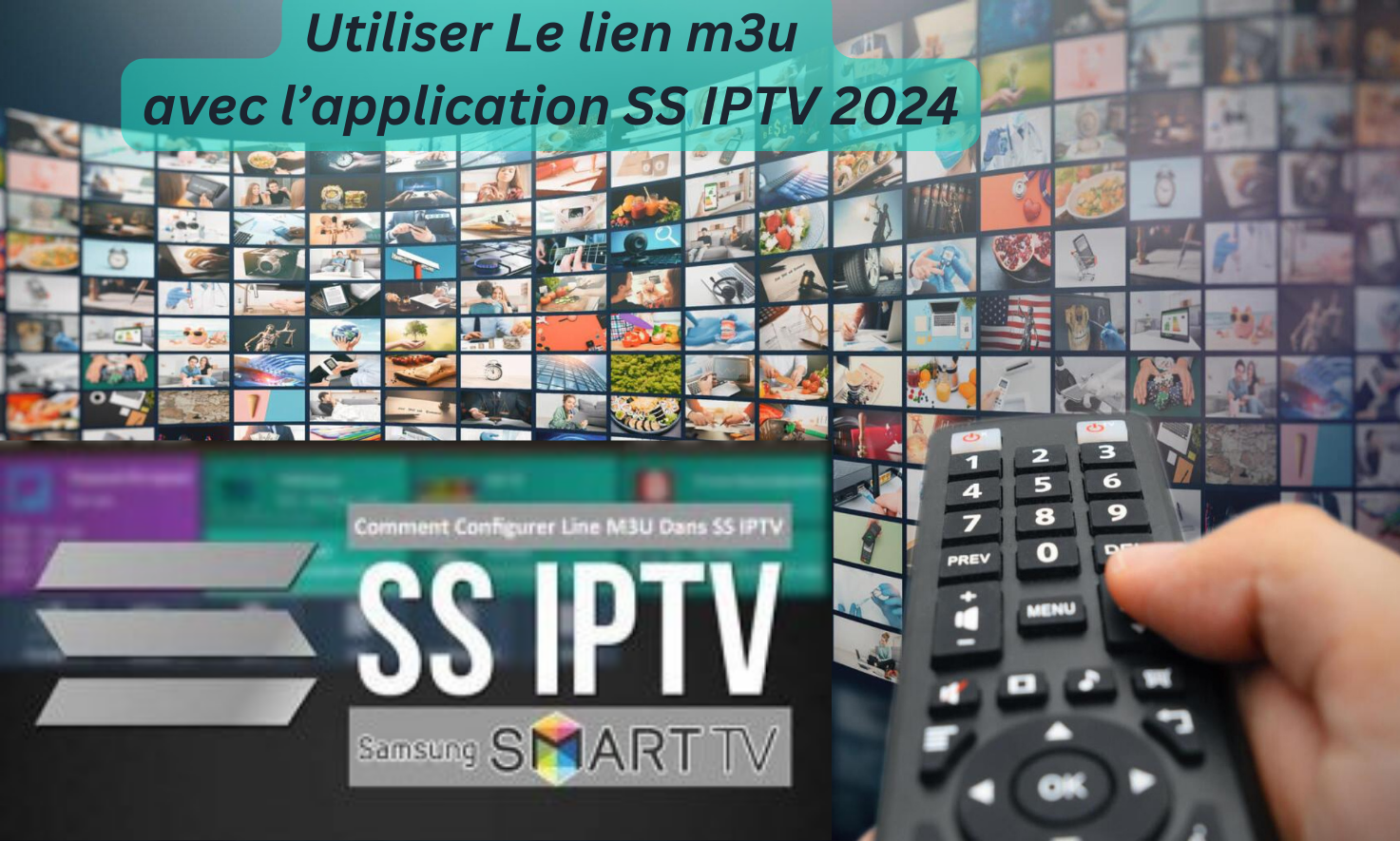 Utiliser Le lien m3u avec l’application SS IPTV 2025