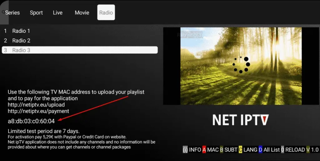 abonnement net iptv